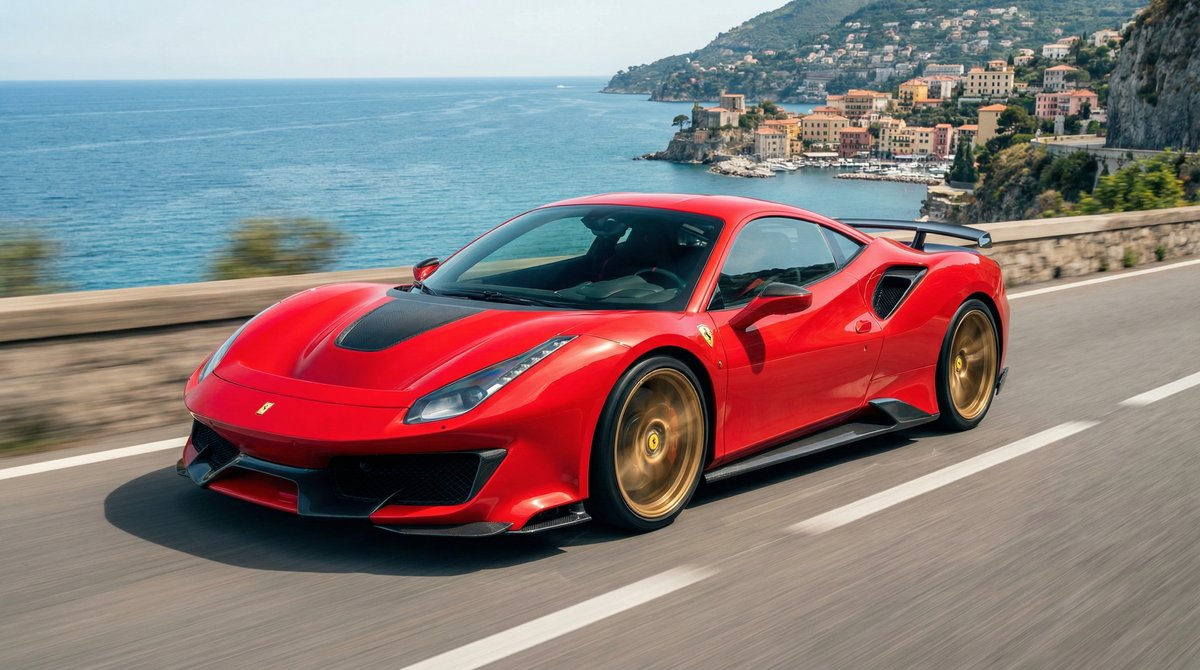 困困兔跑车视频社区 - 法拉利488改装