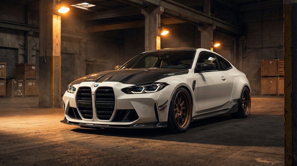 困困兔爱车视频 - BMW M4碳纤维改装