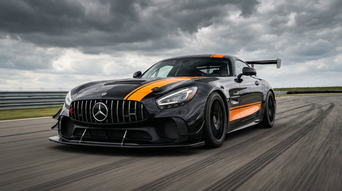 困困兔赛道视频 - AMG GT测试