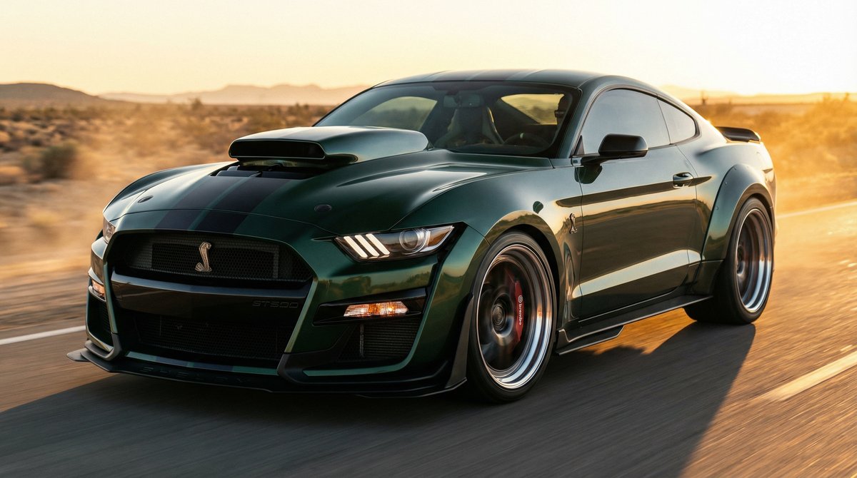 困困兔轿车视频 - 野马Shelby改装